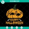 Flamingo Happy Halloween SVG design with scary horror theme, perfect for Halloween crafts and projects.