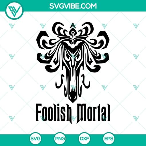 foolish mortal pattern svg the haunted mansion svg halloween svg