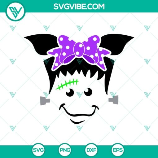 frankenstein kid svg horror halloween svg funny frankenstein headbands svg