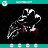 Freddy Krueger at night SVG with horror characters for Halloween decoration.