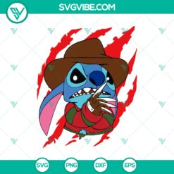 Halloween, Stitch SVG, SVG Files, Freddy x Stitch SVG, Stitch Halloween SVG, 22