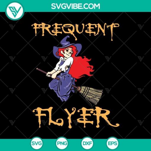 frequent flyer svg scary svg halloween svg