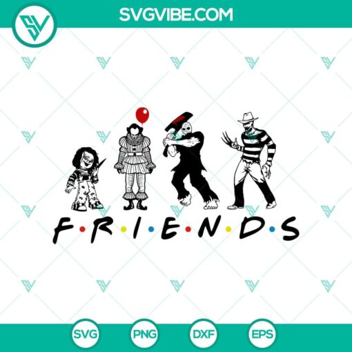 friend horror svg friend halloween svg horror movie characters svg