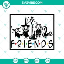 Friends Halloween SVG, Halloween SVG, Horror SVG, Halloween Scary SVG
