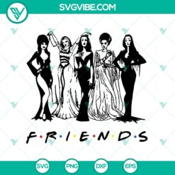 Friends Witch SVG, Drop Dead SVG, Halloween SVG