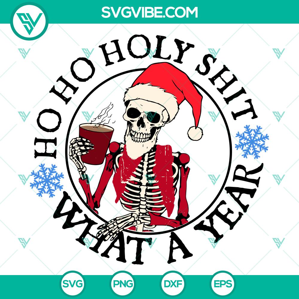 funny-christmas-skeleton-santa-claus-svg.jpg Humorous Christmas skeleton Santa Claus graphic in SVG format for holidays.