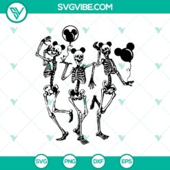 Halloween, SVG Files, Walt Disney SVG, Funny Disney Skeleton Dancing SVG, 6