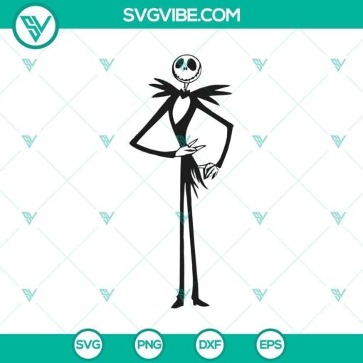 gentle jack skellington svg nightmare svg halloween svg