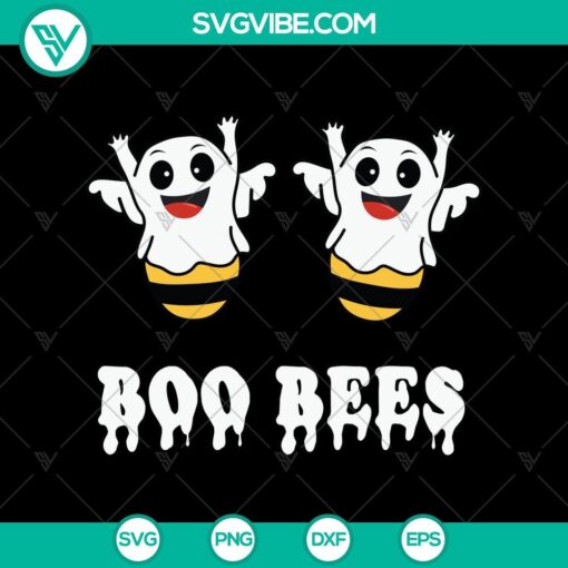 ghost boo bees svg halloween svg scary svg oct 31 svg