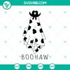 Ghost Boo Haw SVG and Cowboy Ghost SVG for Halloween crafts, featuring spooky ghost designs with cowboy hats. Perfect for DIY projects.
