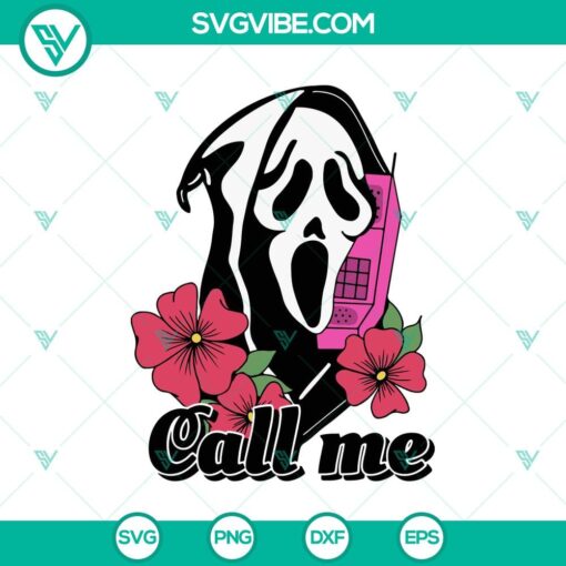 ghost call me svg ghost calling svg halloween svg