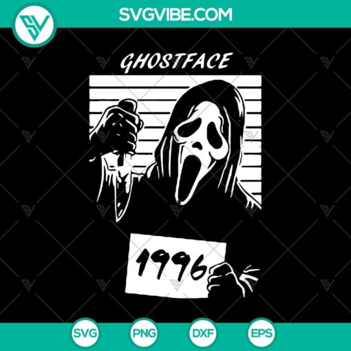 ghost face 1996 svg horror face svg scream ghost svg