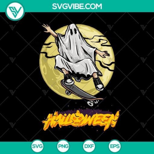 ghost skater svg horror svg halloween svg halloween scary svg