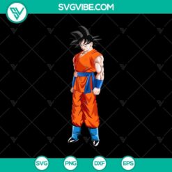 Goku Snappy SVG, Goku SVG, Dragon Ball SVG, Super Saiyan SVG