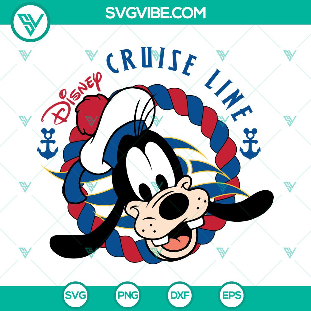 Goofy Dog Disney Cruise SVG | Nautical Adventure Cut Files Goofy Dog Disney Cruise SVG with Nautical Adventure theme, perfect for crafting and cutting machines.