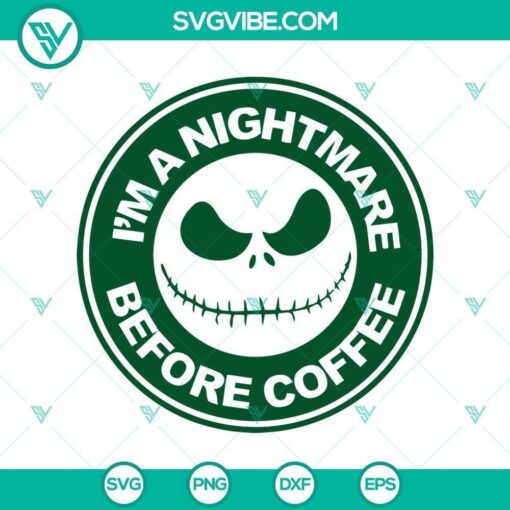 green logo the nightmare before christmas svg nightmare svg halloween svg