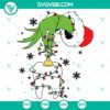Grinch Christmas Dentist themed SVG DXF EPS PNG digital files for holiday crafting projects.