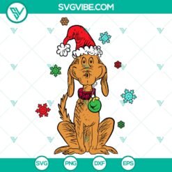 Grinch Dog Max SVG DXF EPS PNG Files