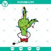 Grinch Middle Finger Christmas Lights SVG | Naughty Holiday Grinch Cut Files 3