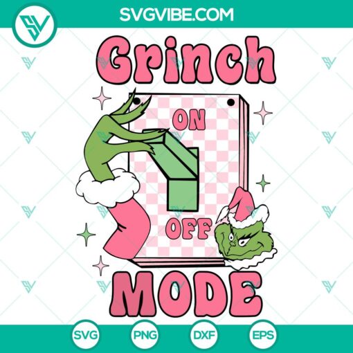 grinch mode on svg dxf eps png files