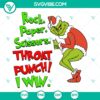 Grinch Rock Paper Scissors Throat Punch I Win SVG | Funny Holiday Cut Files 2