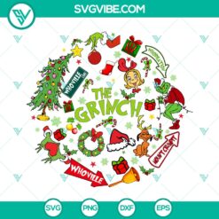 Grinch Whoville Christmas SVG | Merry Grinchmas Cut Files