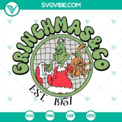 Grinchmas & Co SVG DXF EPS PNG Files