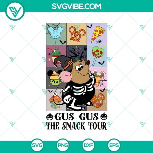 gus gus halloween the snack tour svg dxf eps png cut files