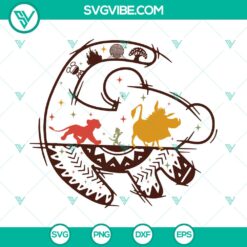 Hakuna Matata Animals Kingdom SVG | Disney Safari Cut Files