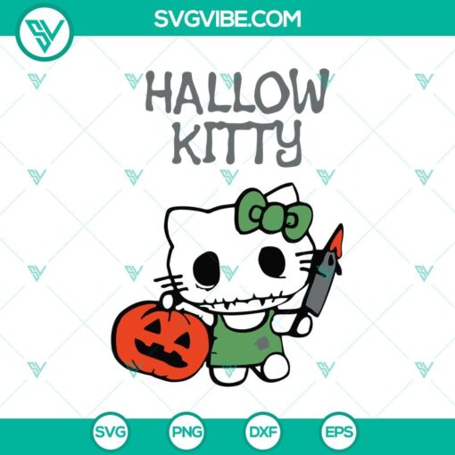 hallow kitty svg kitty halloween svg happy halloween svg