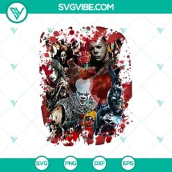 Halloween Characters Blood SVG, Horror Killer SVG, Halloween SVG