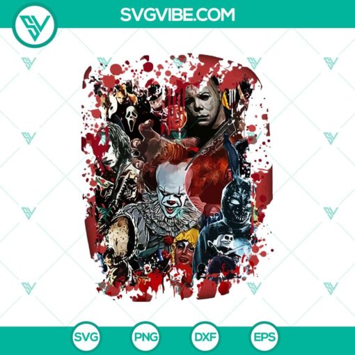 halloween characters blood svg horror killer svg halloween svg