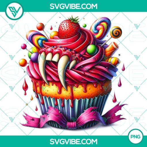 halloween cupcake characters png high quality clipart for party decorations and invitations 012