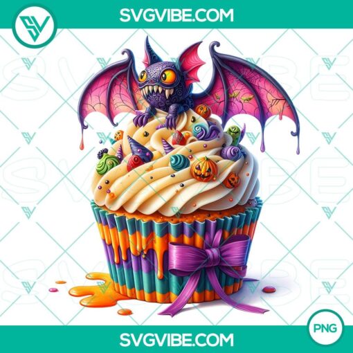 halloween cupcake characters png high quality clipart for party decorations and invitations 015