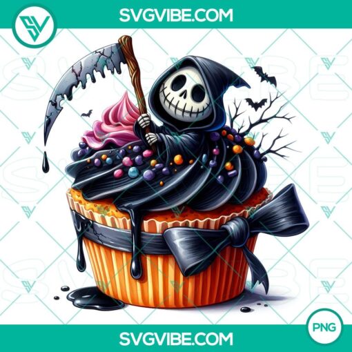 halloween cupcake characters png high quality clipart for party decorations and invitations 022