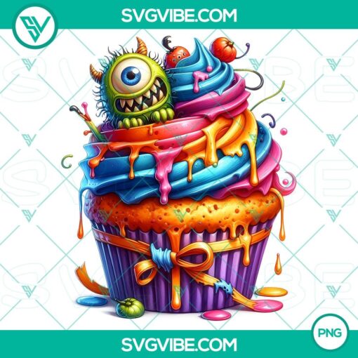 halloween cupcake characters png high quality clipart for party decorations and invitations 027