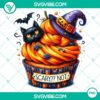 Halloween cupcake characters PNG clipart for party decorations and invitations, high-quality design with 31 unique characters.