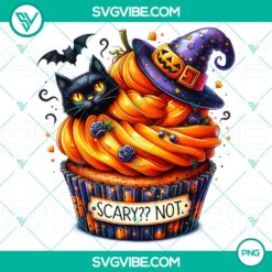 Halloween, PNG Files, Halloween Cupcake Characters PNG - High-Quality Clipart 9