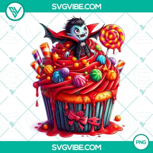 halloween cupcake characters png high quality clipart for party decorations and invitations 039