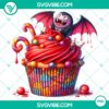 Halloween, PNG Files, Halloween Cupcake Characters PNG - High-Quality Clipart 14