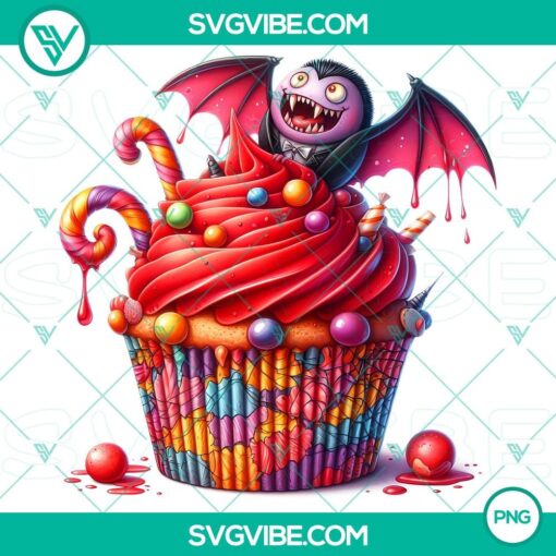 halloween cupcake characters png high quality clipart for party decorations and invitations 04