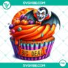 Halloween, PNG Files, Halloween Cupcake Characters PNG - High-Quality Clipart 13