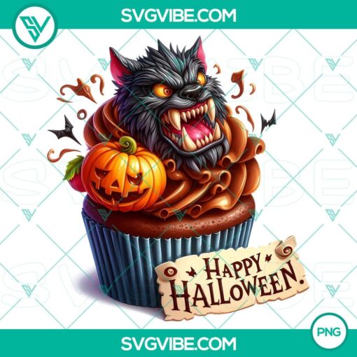 halloween cupcake characters png high quality clipart for party decorations and invitations 046