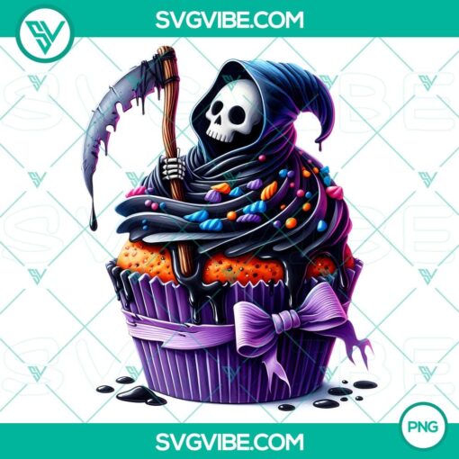 halloween cupcake characters png high quality clipart for party decorations and invitations 049