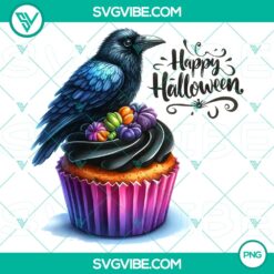 Halloween, PNG Files, Halloween Cupcake Characters PNG - High-Quality Clipart 10