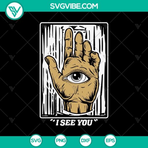 halloween eye in hand i see you svg halloween svg scary svg oct 31 svg