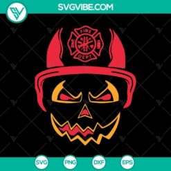 Halloween Fireman SVG, Scary SVG, Halloween SVG