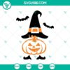 Spooky Halloween gnome SVG design with horror theme, perfect for DIY Halloween projects.