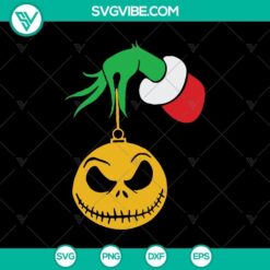 Halloween, SVG Files, The Nightmare Before Christmas SVG, Halloween Grinch SVG, 17