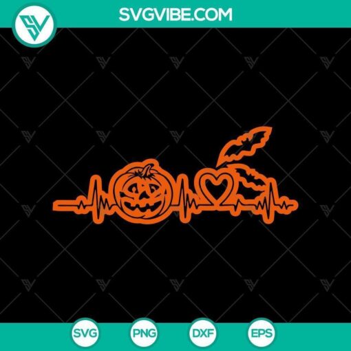 halloween heart beat svg halloween svg horror svg halloween scary svg